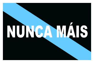 [Galician 'Nunca Máis' Flag (Galicia, Spain)]